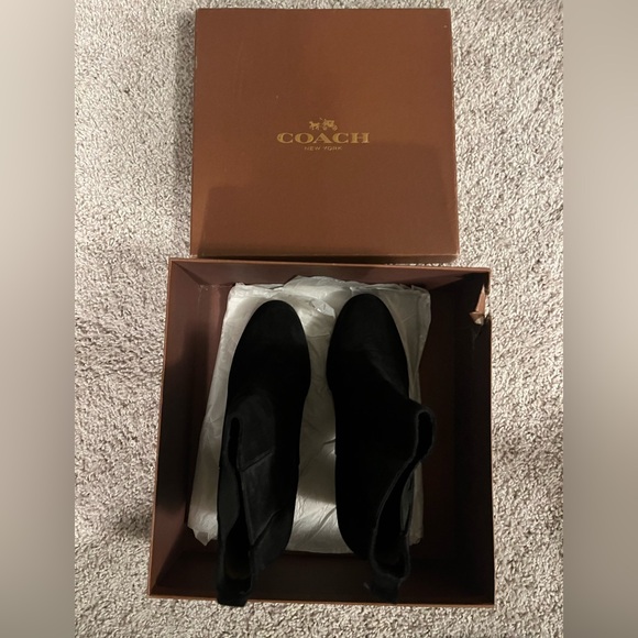 Coach Odelle Oiled Suede Boots - Picture 2 of 10